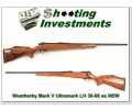 [SOLD] Weatherby Mark V Ultramark LH 30-06 as NEW!